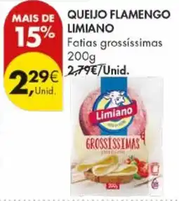 Pingo Doce Queijo flamengo limiano promoção
