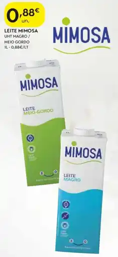 Spar Leite mimosa promoção