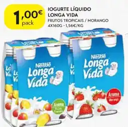 Spar Iogurte líquido longa vida promoção