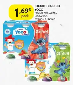 Spar Iogurte líquido yoco promoção