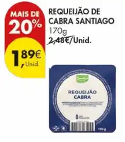 Pingo Doce Requeijão de cabra santiago promoção