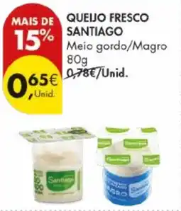 Pingo Doce Queijo fresco santiago promoção