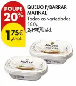Pingo Doce Queijo p/barrar matinal promoção