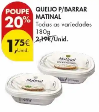 Pingo Doce Queijo p/barrar matinal promoção