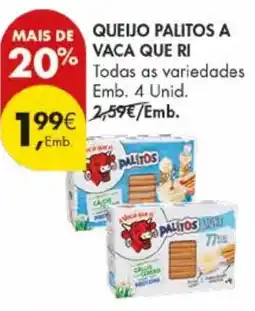 Pingo Doce Queijo palitos a vaca que ri promoção