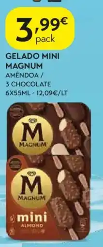 Spar Gelado mini magnum promoção