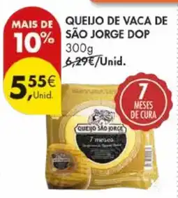 Pingo Doce Queijo de vaca de são jorge dop promoção