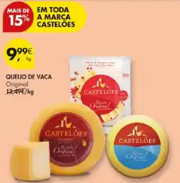 Pingo Doce Em toda a marca castelões queijo de vaca promoção