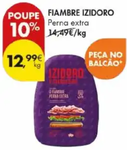 Pingo Doce Fiambre izidoro promoção