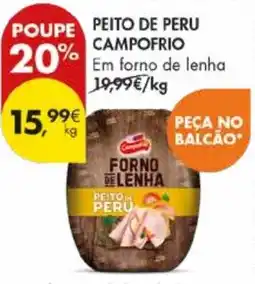 Pingo Doce Peito de peru campofrio promoção
