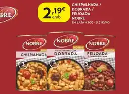 Spar Chispalhada / dobrada / feijoada nobre promoção