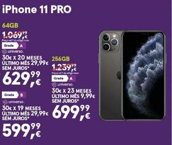 Worten iPhone 11 Pro 64GB promoção