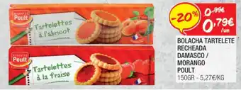 Bolacha Tartelete Recheada Damasco/Morango Poult 150g