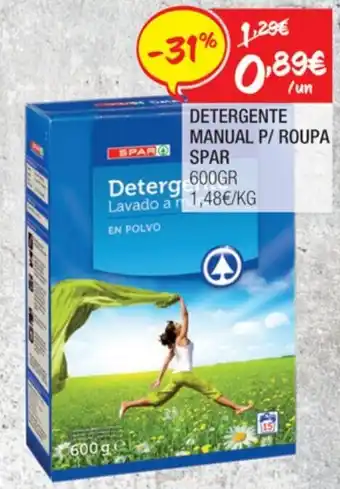 Spar Detergente Manual p/Roupa Spar 600g promoção