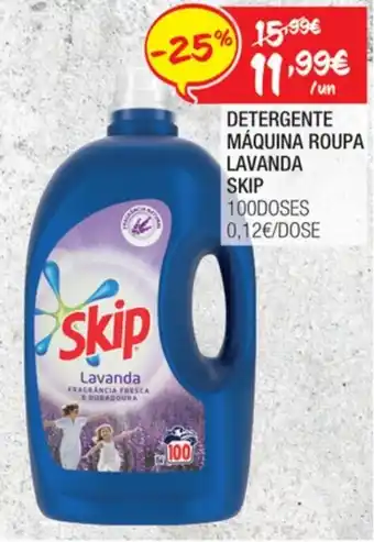 Spar Detergente Máquina Roupa Lavanda Skip 100 doses promoção