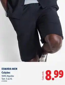 Lidl ESMARA MEN Calções promoção