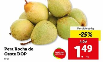 Lidl Pera Rocha do Oeste DOP promoção