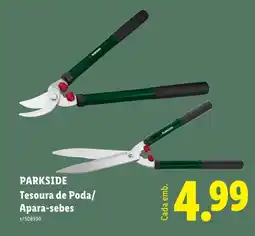 Lidl PARKSIDE Tesoura de Poda/ Apara-sebes promoção