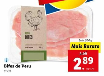 Bifes de Peru 500g