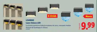 LIVARNO Luzes Solares LED