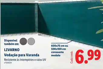 LIVARNO Vedação para Varanda