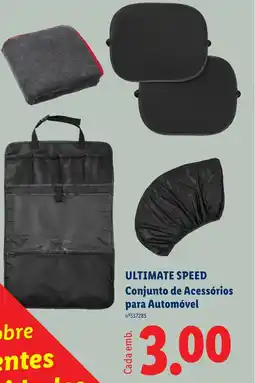 Lidl ULTIMATE SPEED Conjunto de Acessórios para Automóvel promoção