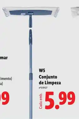 Lidl W5 Conjunto de Limpeza promoção