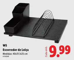 Lidl W5 Escorredor de Loiça promoção