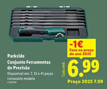 PARKSIDE Conjunto Ferramentas de Precisão