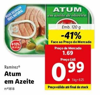 Ramirez Atum em Azeite 120g