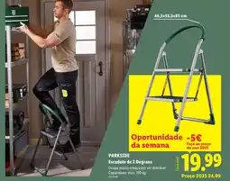 Lidl PARKSIDE Escadote de 2 Degraus promoção