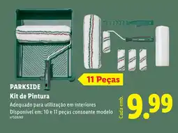 Lidl PARKSIDE Kit de Pintura promoção