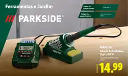Lidl PARKSIDE Estação de Soldadura Digital 60 W promoção