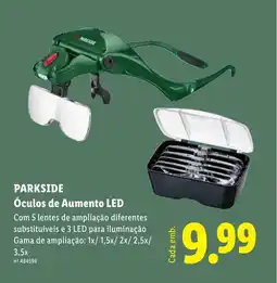 Lidl PARKSIDE Óculos de Aumento LED promoção