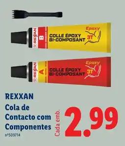 Lidl REXXAN Cola de Contacto com Componentes promoção