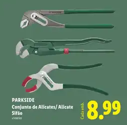 Lidl PARKSIDE Conjunto de Alicates/Alicate Sifão promoção
