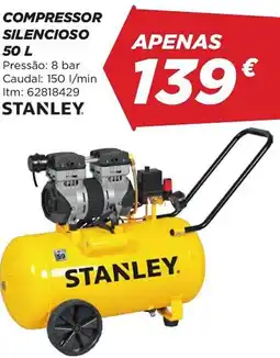 Bricomarché Stanley compressor silencioso promoção