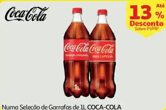 Numa Seleção de Garrafas COCA-COLA