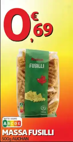 Auchan Massa fusilli auchan promoção