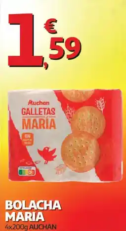Auchan Bolacha maria auchan promoção