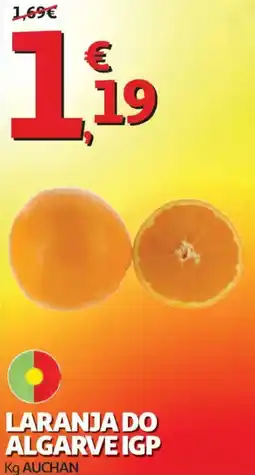 Auchan Laranja do algarve igp promoção