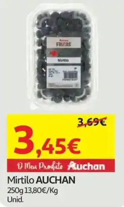 Auchan Mirtilo AUCHAN promoção
