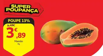 Auchan Mamão promoção
