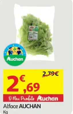 Auchan Alface AUCHAN promoção