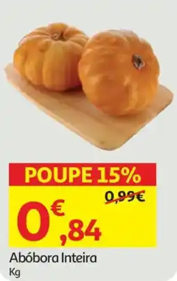 Auchan Abóbora Inteira promoção