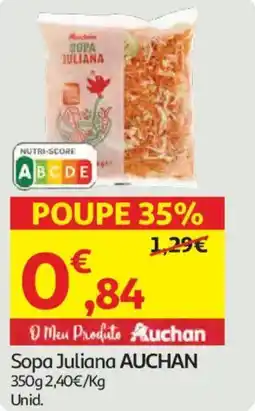 Auchan Sopa Juliana AUCHAN promoção