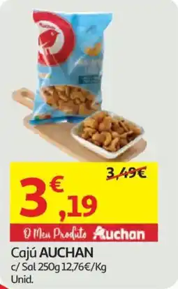 Auchan Cajú AUCHAN promoção