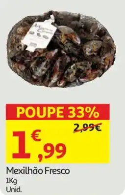 Auchan Mexilhão Fresco promoção