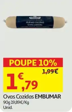 Auchan Ovas Cozidas EMBUMAR promoção