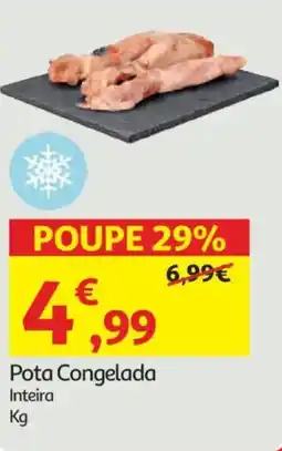 Auchan Pota Congelada Inteira promoção